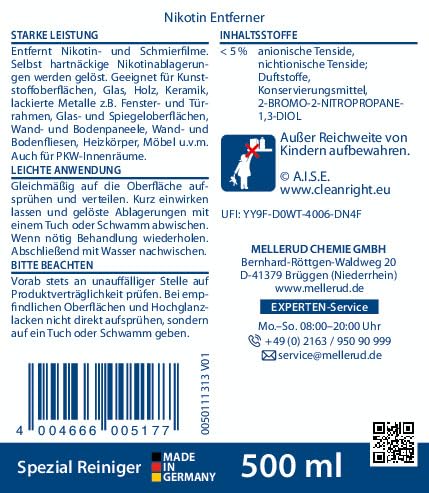 Nikotin Entferner 0,5 l – Ansicht 3