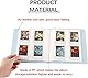 Fotoalbum mit 256 Taschen – Passend für Fujifilm Instax Mini 9 / Mini 8 / Mini 90 / Mini 25 / Mini 11 / Mini 12 / Mini Link Drucker, Snap PIC-300, Kodak Zink Fotopapier (54x86 mm) (Blau)