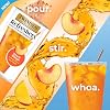 NEW Twinings Peach Mango Refreshers, Herbal Tea Instant Beverage with Real Peach Fruit Bits, 5 Count (Pack of 6), Cafe Style, No Artificial Sweeteners, Naturally Caffeine-Free Refreshment, 30 Packets