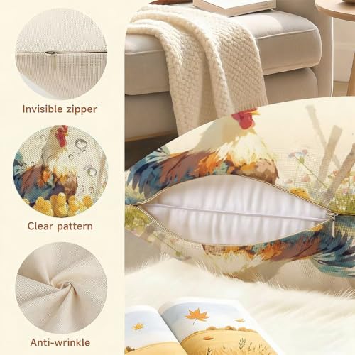 Fermeture éclair invisible lavable pour housse coussin orange 2pc