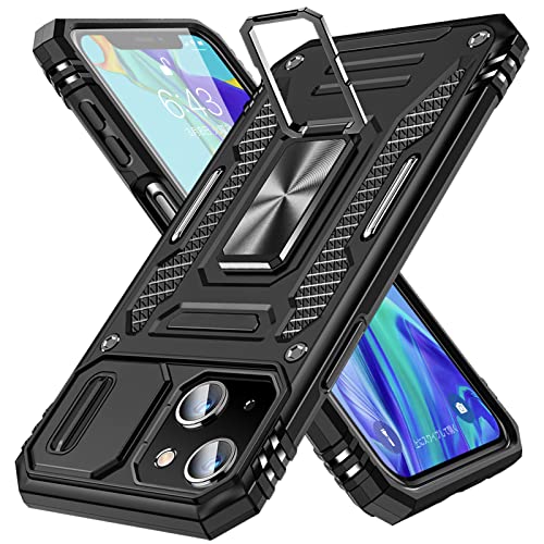 iPhone 13 Mini �p �P�[�X �����O�t�� �X���C�h���J�����v���e�N�^�[�t�� PC �ČRMIL�K�i�擾 �ϏՌ� �X�^���h�@�\ �ԍڃz���_�[�Ή� �C�菝�h�~ ����~�� �i�D���� ������� �l�C �A�C�t�H�� 13 �~�j �p �J�����J�o�[ �� MD-K