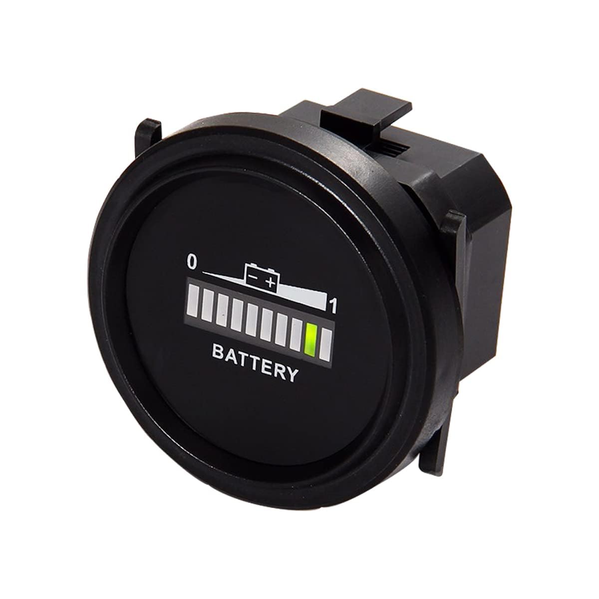 HonorMeet 12V/24V 36V 48V 72V Lead Acid Battery Capacity Indicator,Battery Meter for Club Car Golf Cart,Battery Charge Meter for Golf Cart Club Car Forklift Excavator Go-kart RV Motorhome.