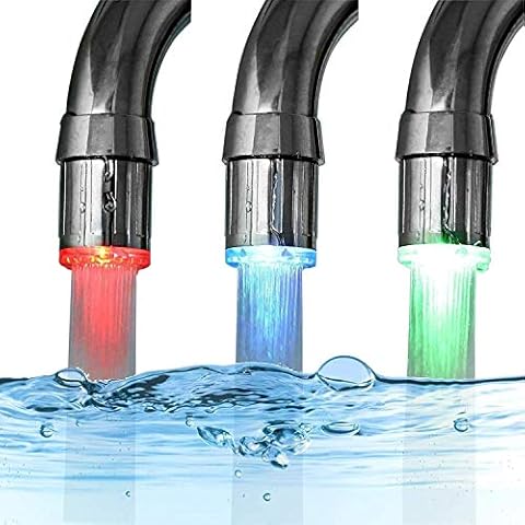 ZYTC 3-Color LED Faucet Aerator Cover
