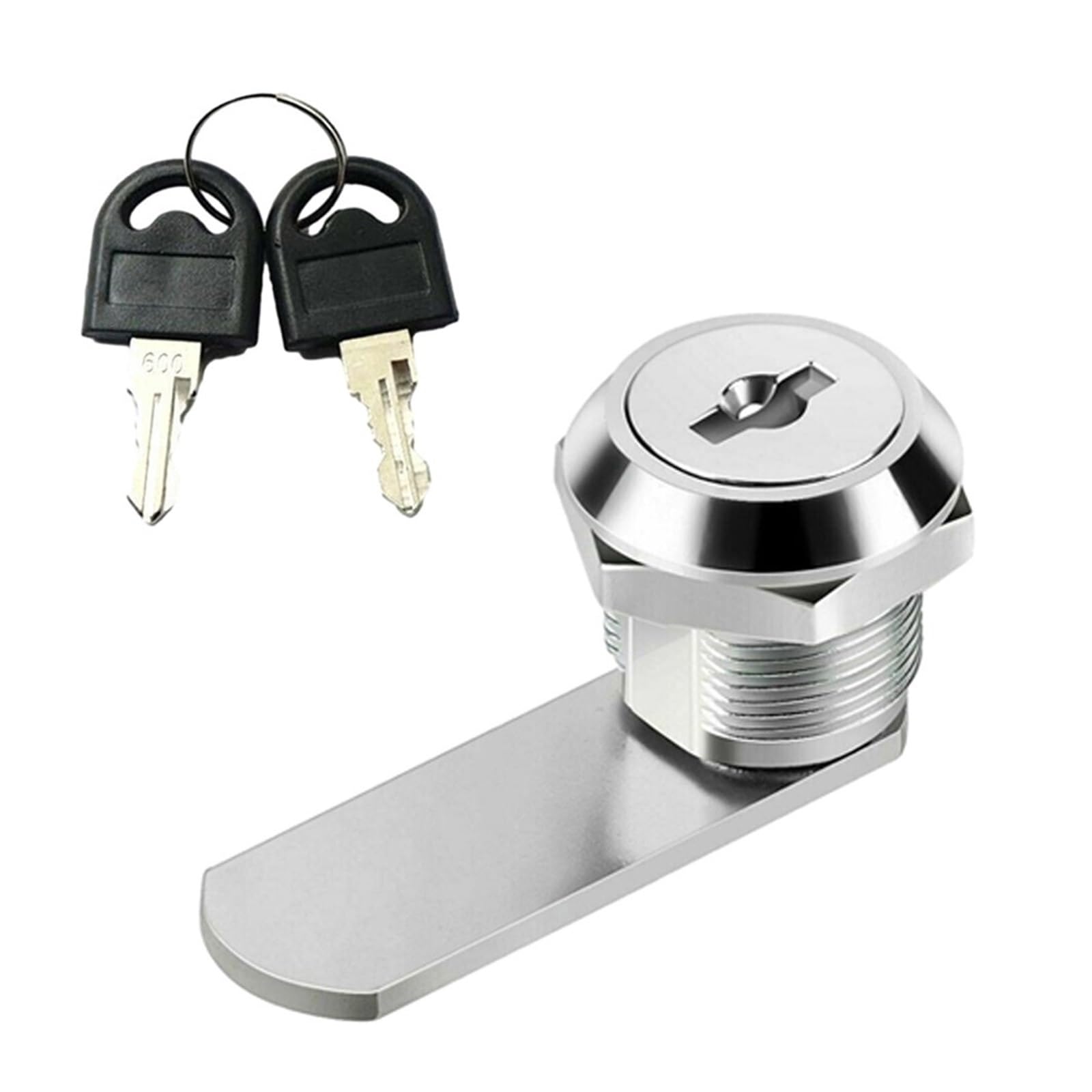 Kjbdqqh 16Mm Cam Lock 16/20/25/30Mm Cam Lock Security Door Mail Box Furniture Locker Drawer Cabinet Locks With 2 Keys For Office Desk Letter For Cupboard(16Mm)