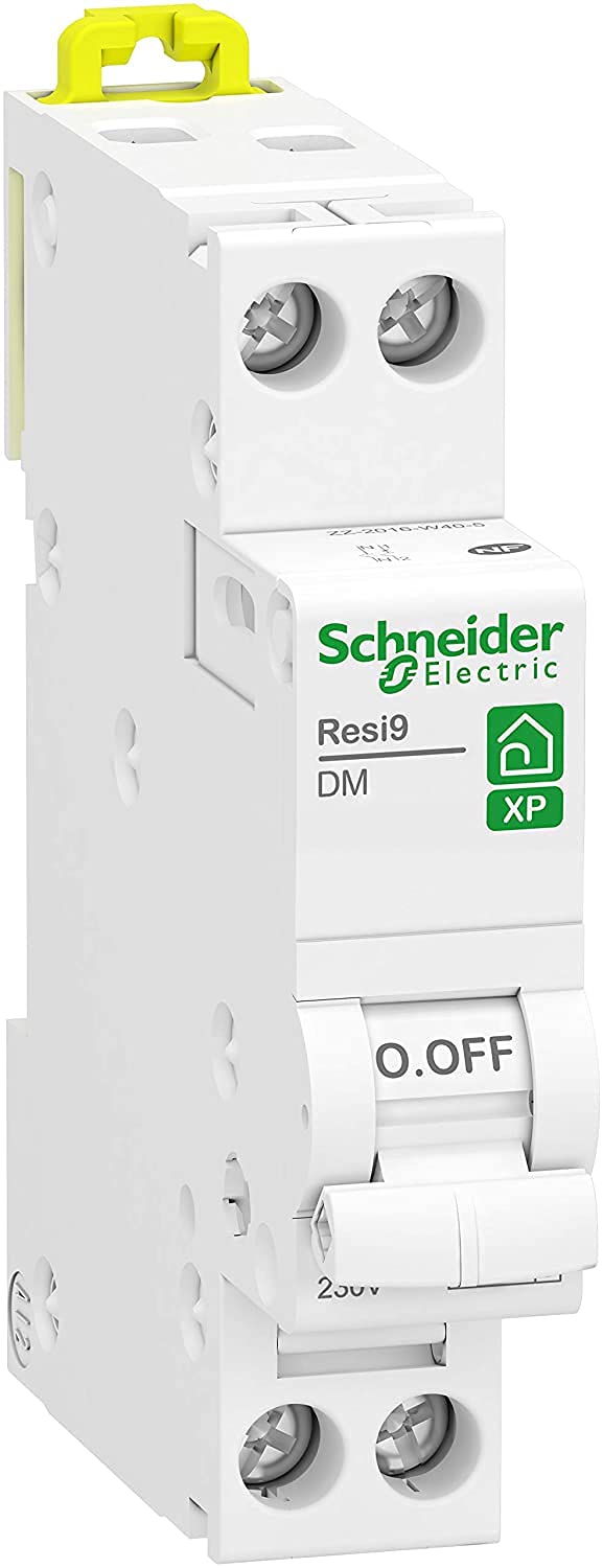 Schneider Electric R9PFC602 Disjoncteur, Blanc