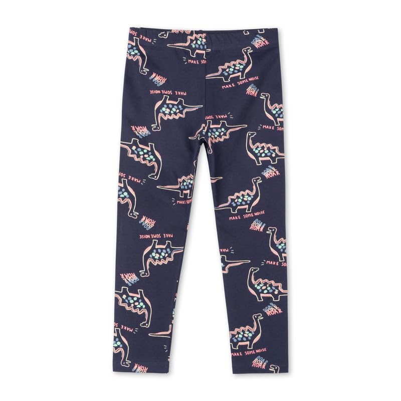 Image of ARIEL Cotton Printed Non-Transparent Regular Fit Ankle Length Leggings for Girls