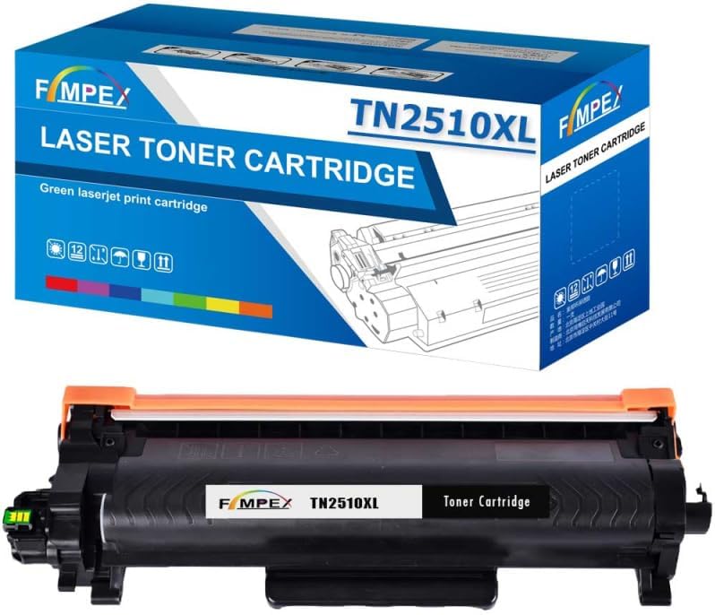 Standaard Capaciteit 1200 Pagina's Brother TN-2510 Toner Black Für Brother DCP-L2620DW Brother L2660DW MFC L2800dw L2860dw Hl L2400dwe Brother Tn12bk