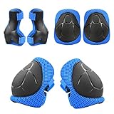 🏂【Kit de rodilleras adecuado para actividades al aire libre】El juego de equipo de protección para niños es ideal para andar en patineta, bicicleta de montaña, patinar o andar en bicicleta y otros deportes extremos.