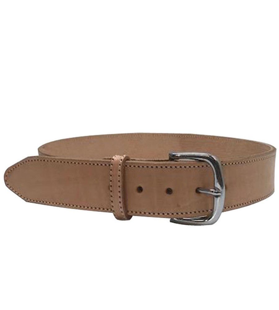 BOSS Timon Leather Belt with Branding on the Loop
