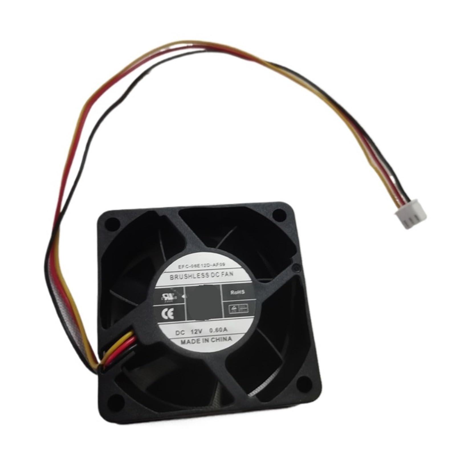 LZIKKGKI 60x60x25mm EFC-06E12D-AF09 6025 12V DC 0.60A fan