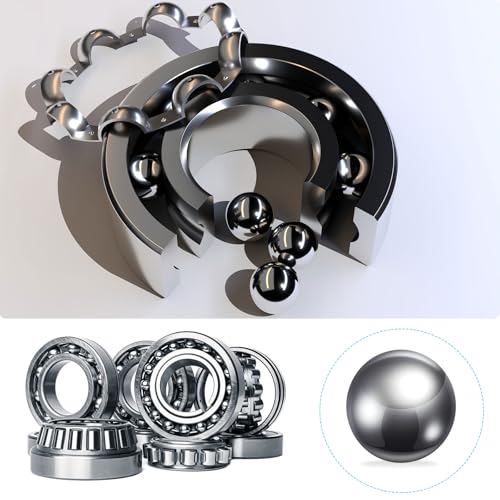 METALLIXITY Präzisionskugeln G10 8mm 20 Stück, Chromstahl Kugellagerkugeln - für Industrie-Kit, Maschinen, Automobil und DIY