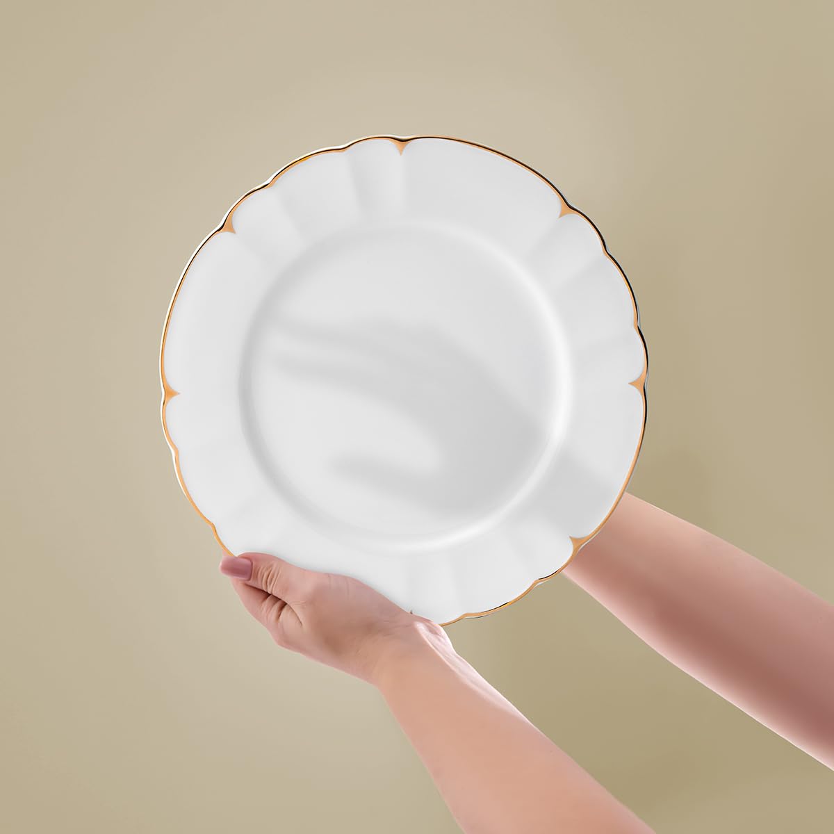 EVALIZA Aruna 60 Parça 12 Kişilik Yemek Takımı Modern Tasarım Renkli Set