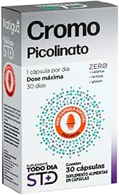 Katiguá, Picolinato de Cromo, Mineral Quelato, STD, Sem sabor, 30 Cápsulas Softgel • 30 doses, Branco