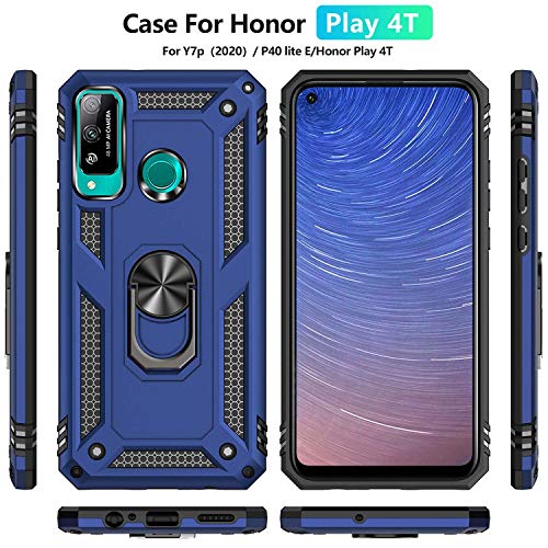 Fetrim Custodia per Huawei Y7P 2020, Cover PC TPU