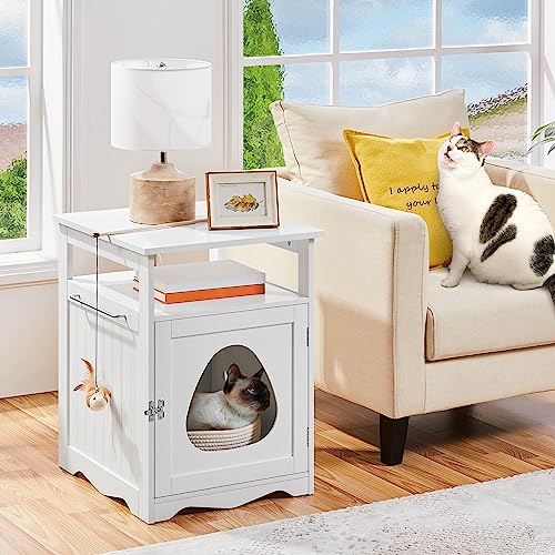 The 10 Best Yaheetech Litter Box Enclosures of 2024 [Verified] Cherry