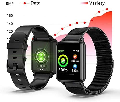 COLMI Land 1 Activity Trackers Reloj inteligente Full Touch IPS Pantalla  impermeable Monitor de frecuencia auditiva para hombres/mujeres (2020)  nueva versión : Amazon.es: Deportes y aire libre