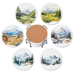 Mountain Landscape Watercolor