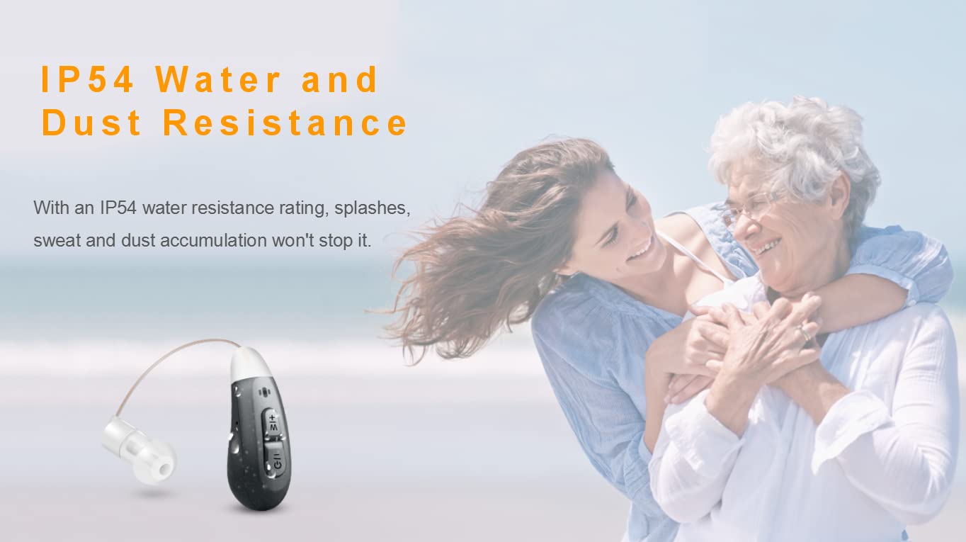 Image highlighting IP54 water and dust resistance