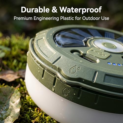 Guirnalda de luces de camping portátil: iluminación LED recargable exterior 5