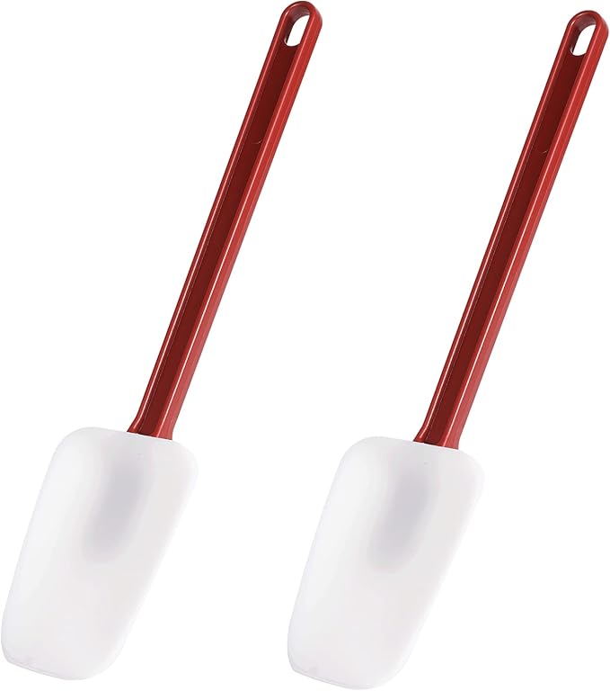 Commercial Spoonula Rubber Spatula Set, High Heat Spatula