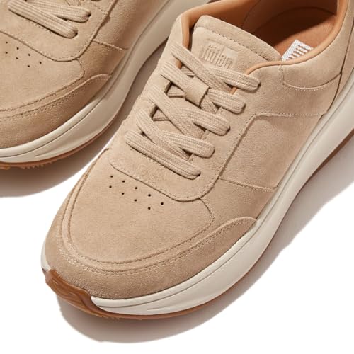 Image of FitFlop Women's F-Mode Suede Flatform Sneaker