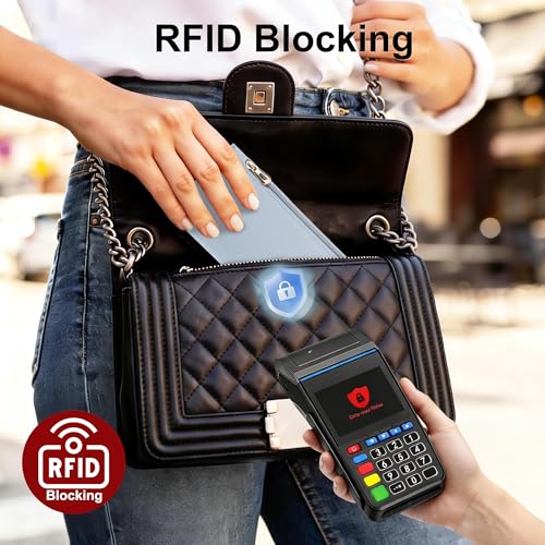 Image of Tipmile Slim Wallet for Women, RFID Blocking Credit Card Holder