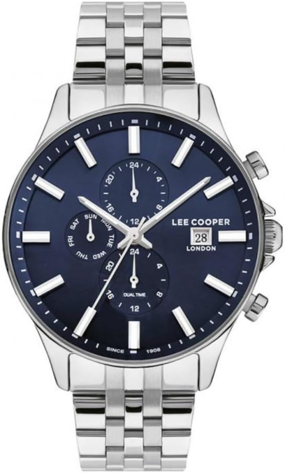 Lee Cooper Men's Multi Function D.Blue Dial Watch - Lc07380.350
