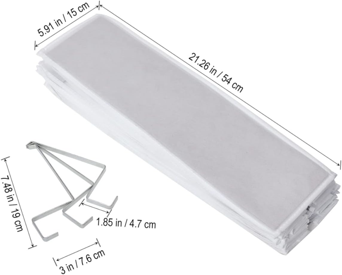 2pcs Door Shoe Storage Bag Hanging Organizer for Closet Easy Mounting Storage Space Saver