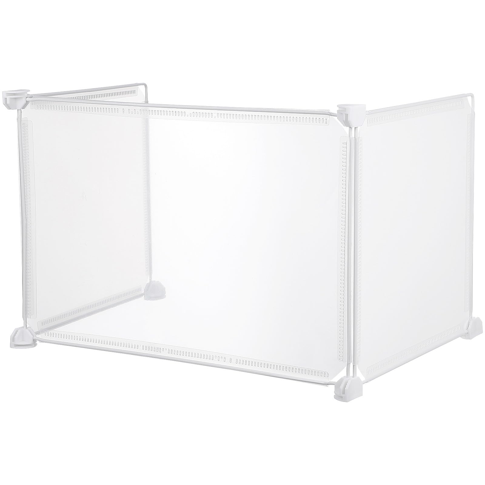 Divisorio per scrivania portatile da ufficio, pannello 46 x 31 x 31 cm, divisorio singolo per proteggere gli esami degli studenti per spazi di lavoro e aree di studio