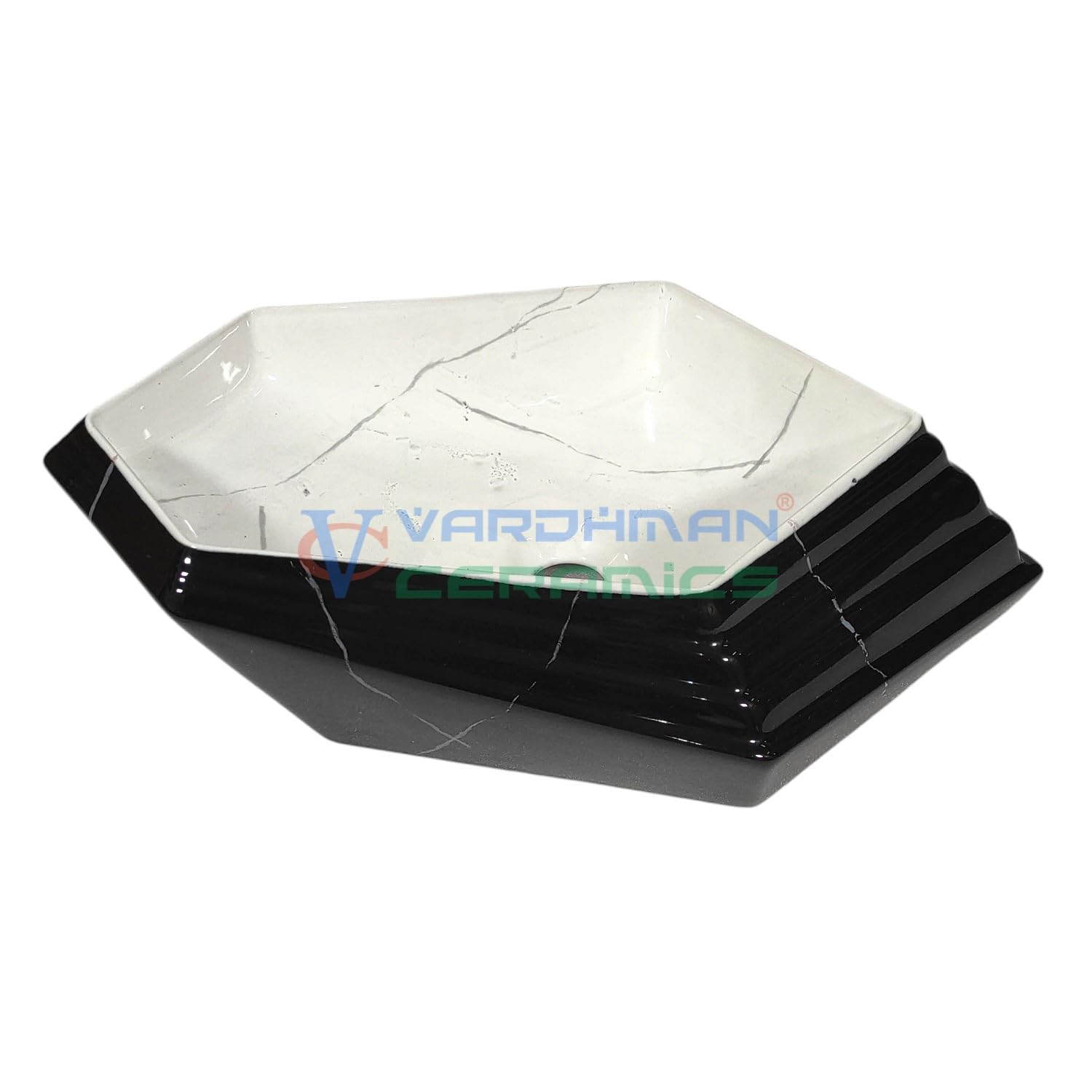 Vardhman Ceramics Designer Wash Basin Table Top Over Counter Vessel Sink Glossy Finish White Sink for Bathroom (22 x 15 x 5.5 Inch -1) (B0B4DJK5LV) Amazon Price History, Amazon Price Tracker
