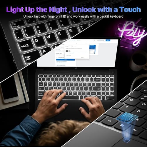 Image of NIMO 17.3 inch Gaming Laptop, AMD Ryzen 9 8945HS (8C /16T, Up to 5.2GHz), 64GB DDR5 RAM 2TB SSD, Radeon 780M Graphics, 100W PD Fast Charge, Fingerprint, AI-Powered Business & Gaming PC, Win 11