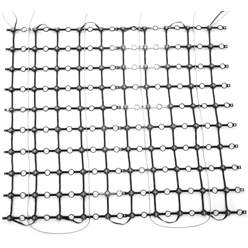 LED Flexible Transparent Grid Screen Outdoor LED Flexible Grid Screen Waterproof Building Lighting Point Light Source Screen (Color : P100, Size : 0.5 * 16m) (P100 0.5 * 10m)