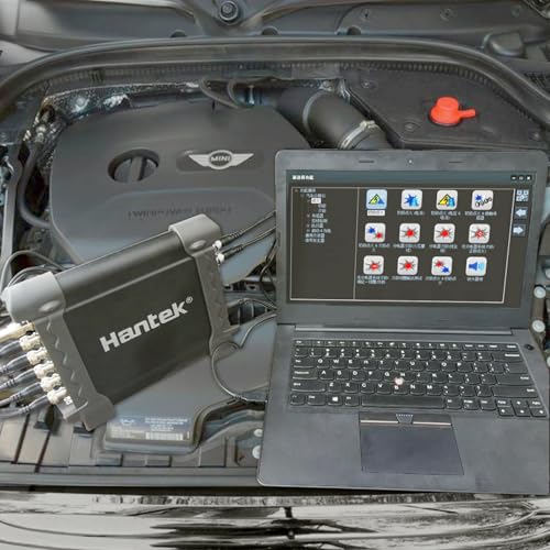 Hantek 1008 C Virtual Automotive Oscilloscope Programmable Generator,Handheld 8 Channels Usb Oscilloscopes,With Auto Ignition Probe thumb #5