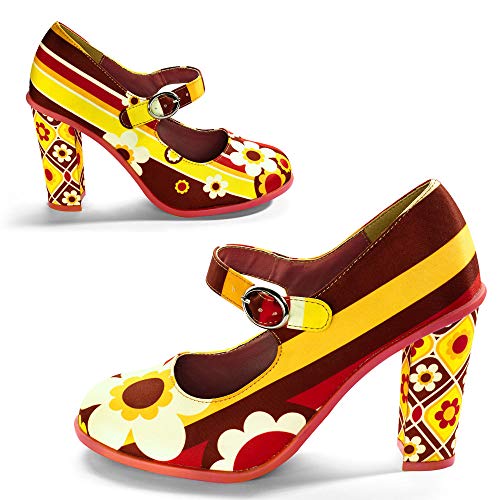 Image of Hot Chocolate Design Vintage Women's High Heels