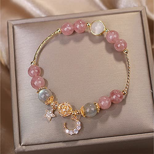 Cristal main mauve et perles pour célébrer votre réussite - 4