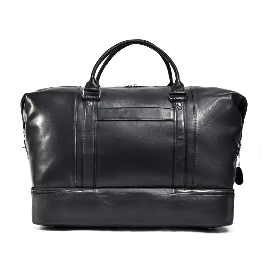 Sac de voyage en cuir noble pour hommes et femmes | Bagage souple d'exception