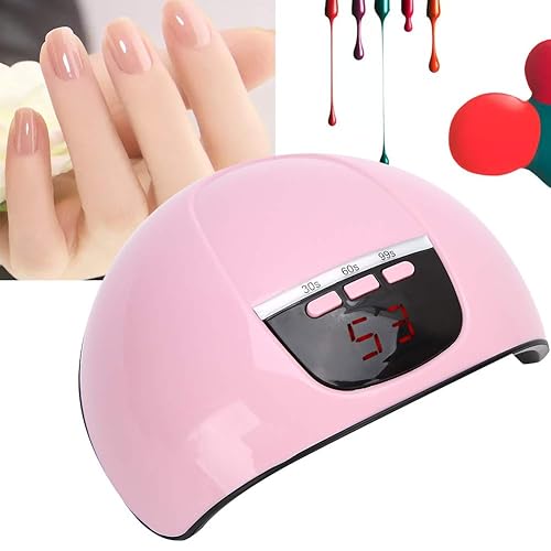 Miniatura 4 de Lámpara de secado de gel de uñas de 54 W, máquina de curado de gel de uñas, luz de curado de gel de uñas, 18 chips de luz, sensor infrarrojo sin