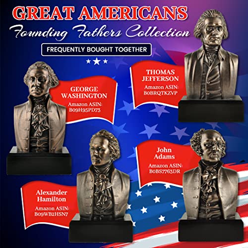 Busto de John Adams para Decorar Despachos y Bibliotecas Elegantes 7
