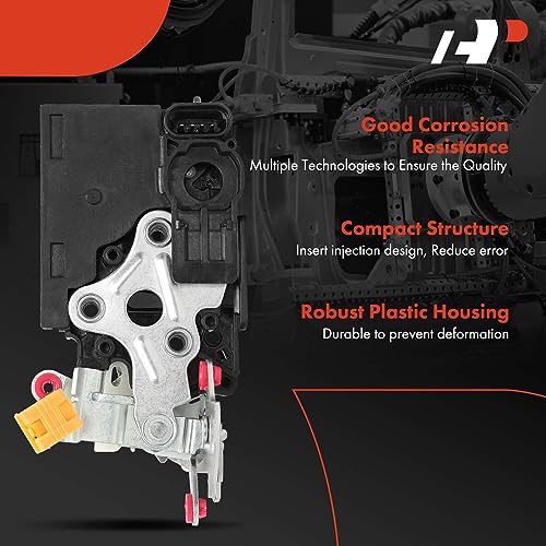 A-Premium Rear Right Door Lock Actuator Compatible with Chevy Express 1500 2500 3500 4500 & GMC Savana 1500 2500 3500 4500, Without Power Locks, Not for Sliding Door, with Power Child Locking System - Thumbnail 5