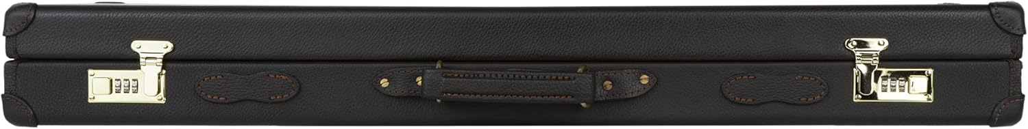 BERETTA Hard Leather Case for up to 32" Standard Beretta Guns,Black