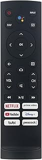 PERFASCIN ERF3A90 Remote Control fit for Hisense Smart TV 55U8G 65U7G 75U7G 65U88G 43A53FUA U88G Series 50A53FUA 50A66FUA 55A53FUA 55U78G 55U7G 55U88G 65U78G 65U8G 75U78G 75U9DG