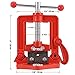 MUKLEI Heavy Duty Pipe Vice - 0.4 to 2.4 Inches Capacity, Forged Bench Yoke Vise Threader for Cutting & Fixing Pipes 10 to 60mm