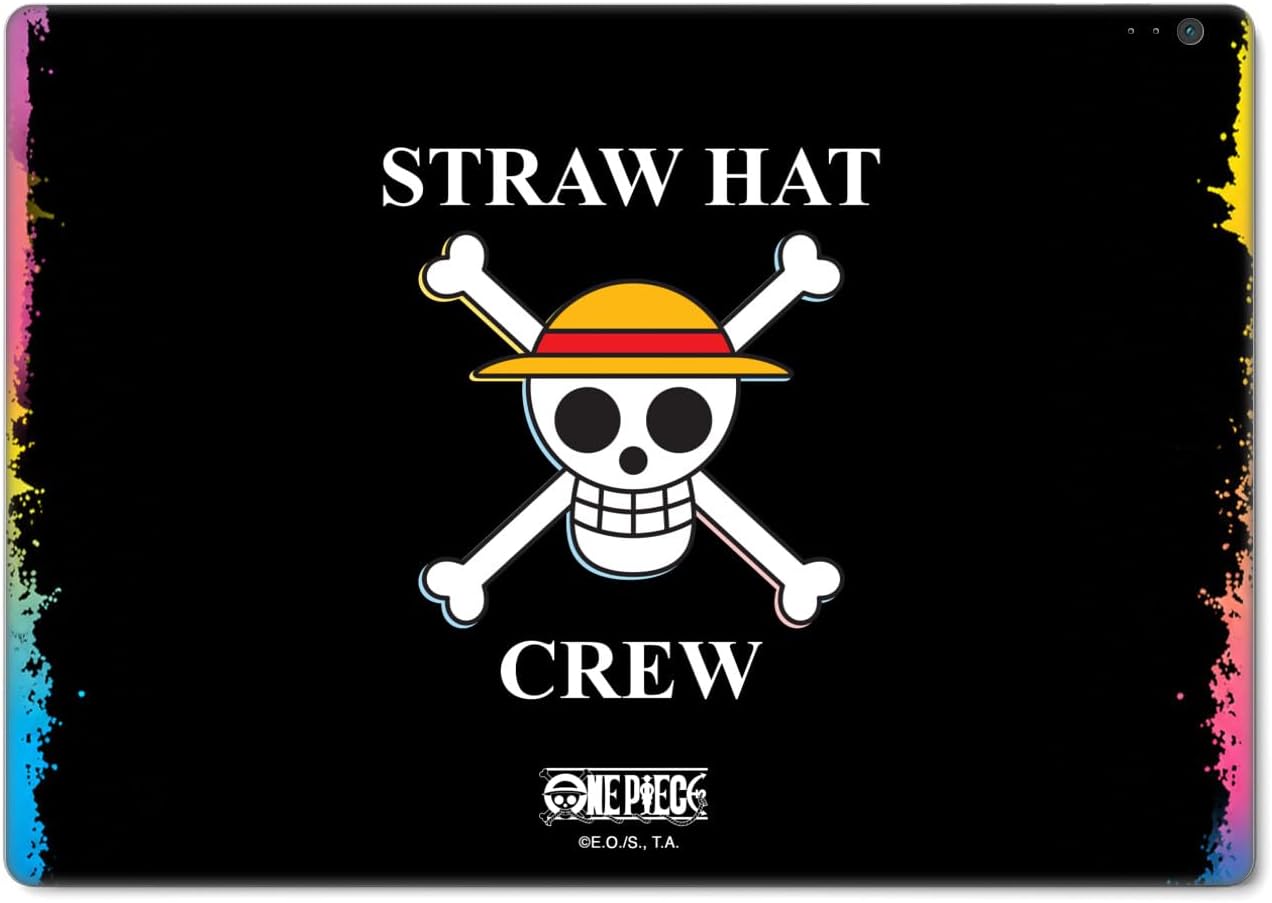 Head Case Designs Officially Licensed One Piece Colourful Crew Logo Graphic Art Vinyl Sticker Skin Decal Cover Compatible with Microsoft Surface Pro 4/5/6