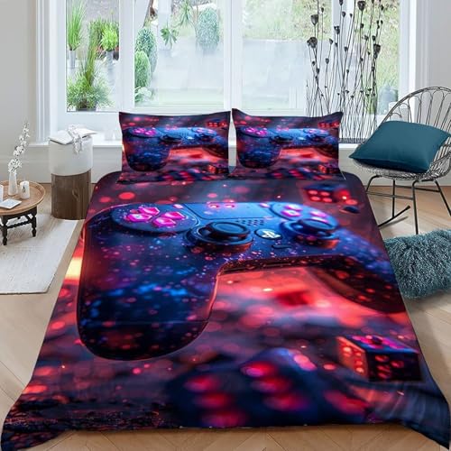 Housse de couette Game Starscape 3 pièces pour en finir avec les lits difficiles à faire - 3