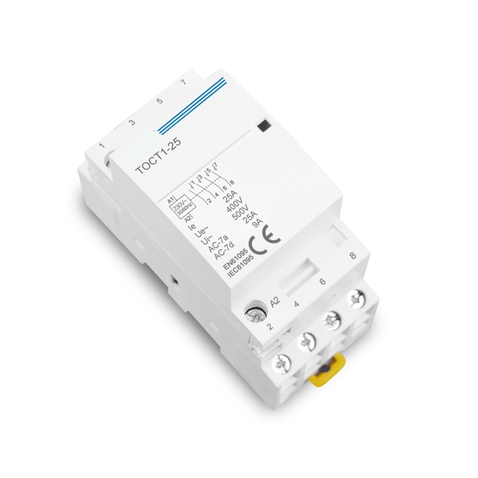 Contattore Modulare Hofwgele HCH8s-25Z 12V DC 25A - Per Smart Home E Impianti Domestici - Foto 2
