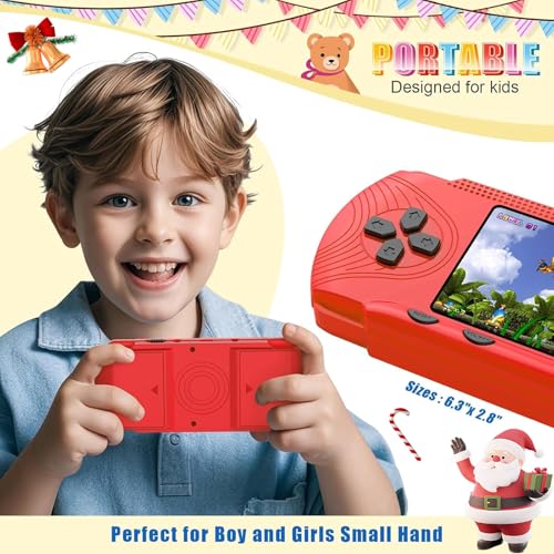 image for G-RECREATER G-RECREATER Handheld Games for Kids,Handheld Game Console 