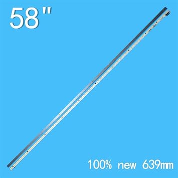 LED TV Backlight Strip for 6202B000A0200 6202B0009Z300 V580DJ2-KS5 L58E6800A-UD 58E6200 LED58K700U LED58T60U E150504 E117098
