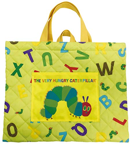 アイプランニング レッスンバッグ はらぺこあおむし キルト グリーン W39×H31cm K1371B