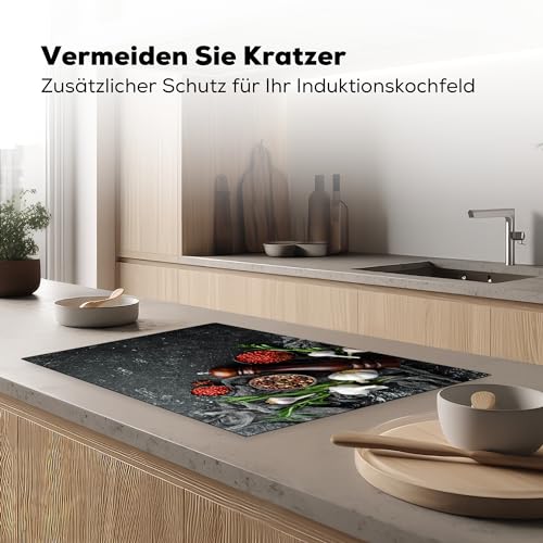 KitchenYeah© Herdabdeckplatte Einteilig Küche Herdabdeckung Induktionsfeld – Ansicht 6