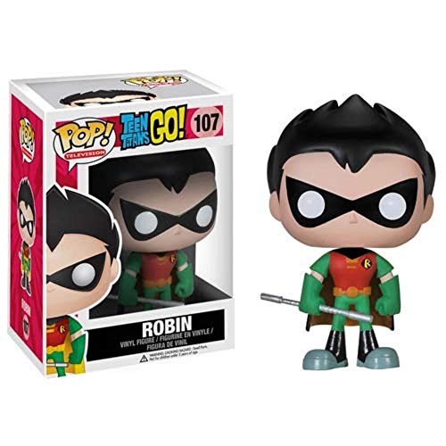 En Oferta Funko - Figurine Dc Comics - Teen Titans Go ! - Robin Pop 10Cm - 0849803038939